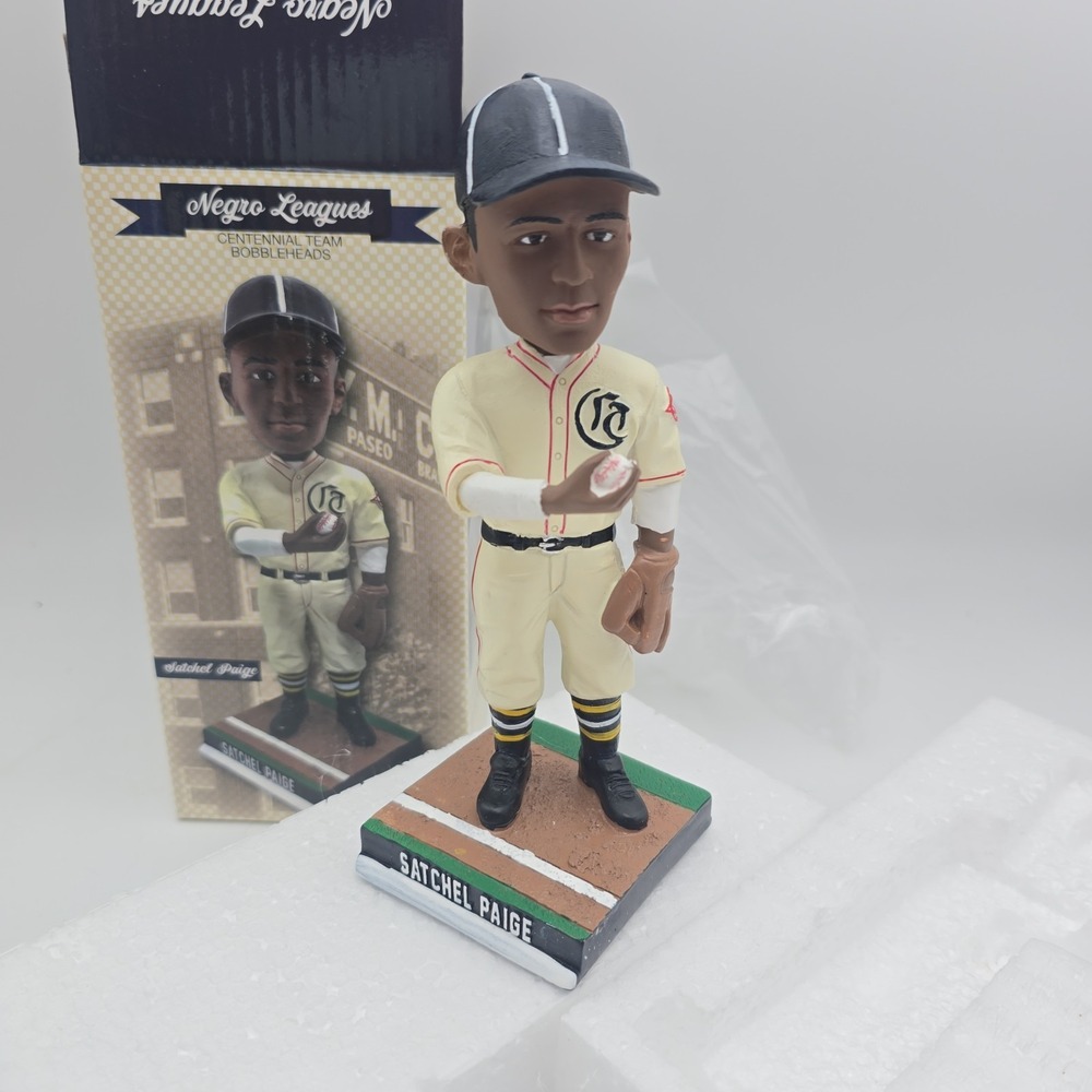 Satchel Paige Dragones Ciudad Trujillo Limited Edition Bobblehead Negro Leagues
